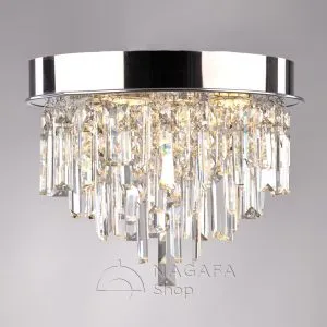 نجفة كريستال فضي