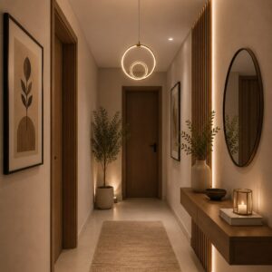 دلاية ألمنيوم ليد مودرن بتصميم عصري أنيق لإضاءة السفرة والريسبشن والمداخل