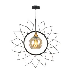 دلاية سقف صن رايز اسود بزجاج RB1246