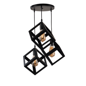 دلاية مكعبات أسود مودرن 