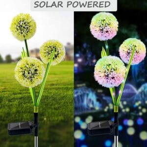 مصباح طاقة شمسية لتزيين الحدائق والممرات