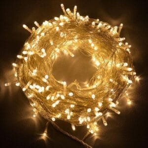 حبال إضاءة زينة صفراء