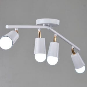 اسبوت لايت أبيض 4 لمبة