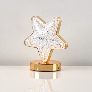  أباجورة نجمة بإضاءة دافئة