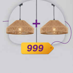 باندل (2قطعة) ليزا نجفه بوهو مودرن مميز لغرف المعيشة والصالونات |نجفة شوب