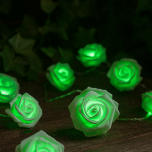 فرع ورد أخضر