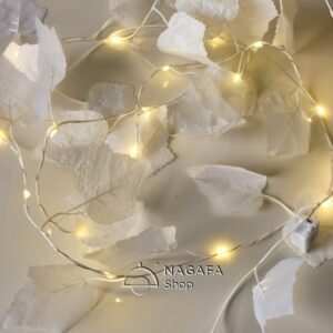 ورق شجر أبيض LED