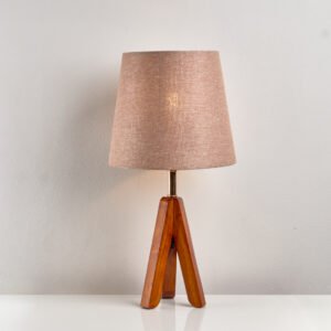 أباجورة طاولة مودرن خشب زان عالى الجوده بتصميم راقي لجميع الديكورات |Nagafa Shop