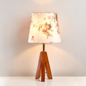 أباجورة طاولة مودرن خشب زان عالى الجوده بتصميم راقي لجميع الديكورات |Nagafa Shop