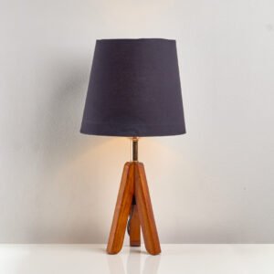 أباجورة طاولة مودرن خشب زان عالى الجوده بتصميم راقي لجميع الديكورات |Nagafa Shop