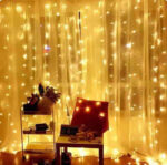 ⁦ستارة LED وورم 4×5 متر 16 فرع ليد و8 أوضاع إضاءة للديكور والمناسبات⁩ - الصورة ⁦3⁩