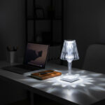 ⁦أباجورة أكريليك كريستالية LED تاتش | إضاءة متعددة USB⁩ - الصورة ⁦11⁩