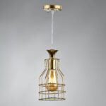 Modern Gold Pendant Light, 3 Lights | Hanging Lighting with a Luxurious Touch - Image 3