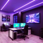 ⁦شريط ليد RGB ذكي متعدد الألوان | تحكم بالتطبيق والريموت للغرف والديكور⁩ - الصورة ⁦5⁩