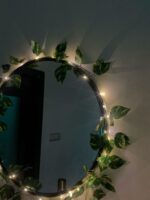 ⁦فرع ورق شجر بإضاءة LED دافئة | ديكور مودرن للمناسبات والبيت⁩ - الصورة ⁦11⁩