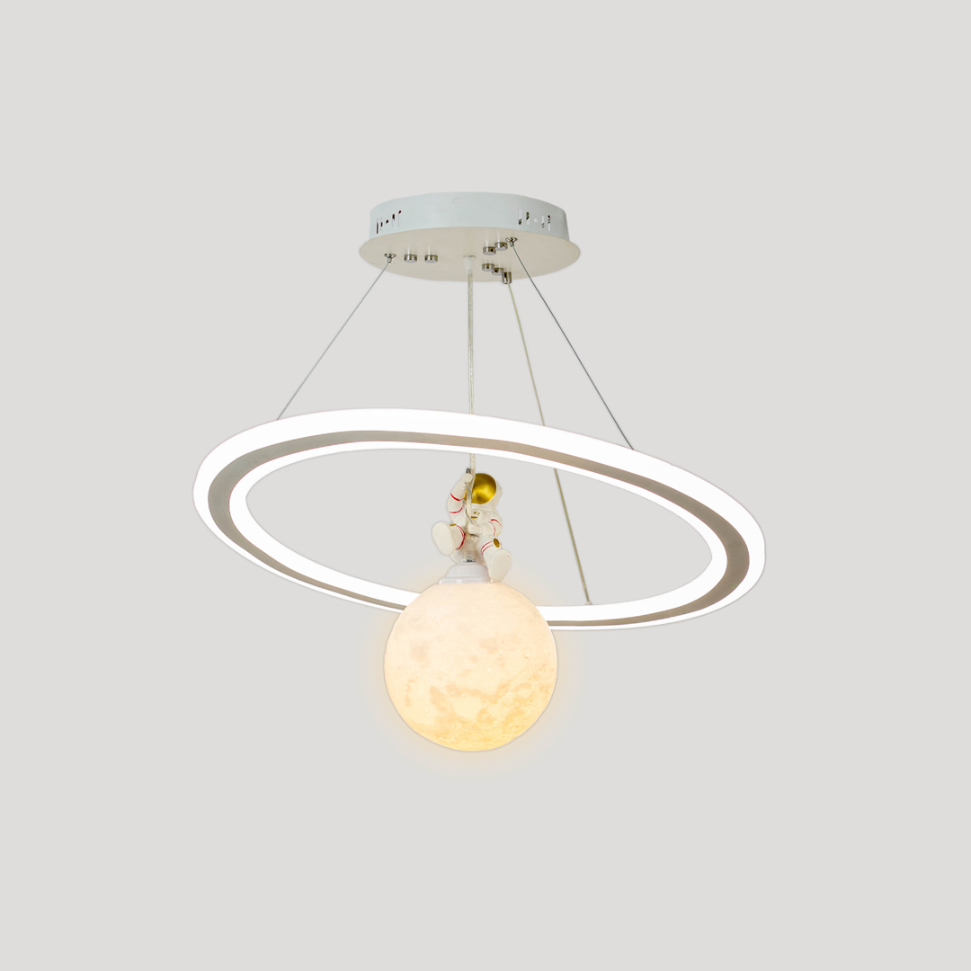 KIDS-MOON-1006-1.jpg نجفة ليد ابيض بثلاث اضاءات مناسبه لجميع المساحات - الصورة 1