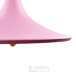 ⁦معلقة سقف فلبينو مودرن 35*25 خامة الومنيوم بينك⁩ - الصورة ⁦2⁩