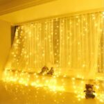⁦ستارة LED وورم 4×5 متر 16 فرع ليد و8 أوضاع إضاءة للديكور والمناسبات⁩ - الصورة ⁦4⁩