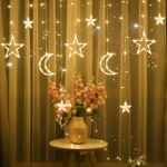 فروع زينة رمضان هلال ونجمة ليد