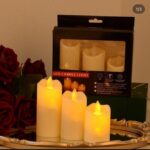 ⁦شمعة LED ديكورية بإضاءة دافئة | ديكور للمناسبات والطاولات تعمل بالبطارية⁩ - الصورة ⁦8⁩