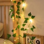 فرع ورق شجر بإضاءة LED دافئة | ديكور مودرن للمناسبات والبيت