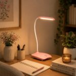 أباجورة مكتب LED مرنة | مصباح دراسة وعمل مريح للعين
