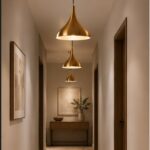 ⁦دلاية مودرن ألومنيوم ذهبي 1لمبة|تصميم أنيق و اضاءة موجهة⁩ - الصورة ⁦3⁩