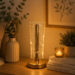 أباجورة أكريليك مودرن تاتش LED قابلة للشحن