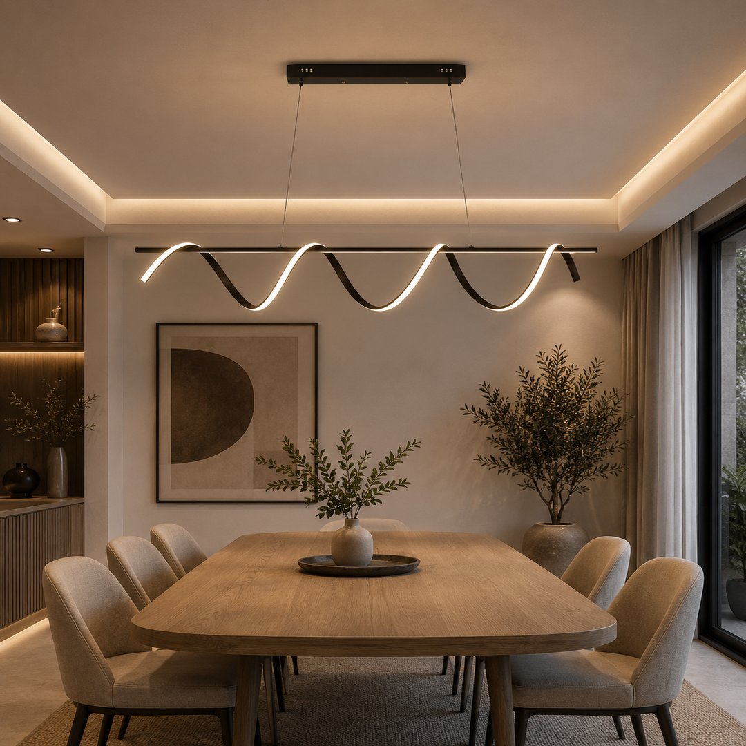 modern-led-chandelier-on-mg-105-bk-black-nagafashop-1.jpg نجفة ليد لون اسود - الصورة 1