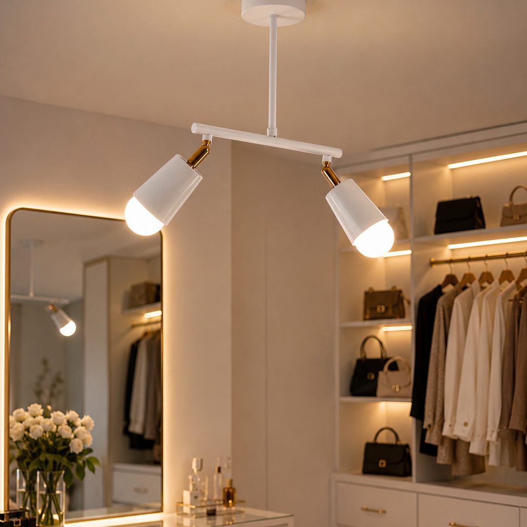 modern-white-2-light-track-spotlight-ceiling-fixture.jpg اسبوت لايت ابيض 2 لمبه - الصورة 1