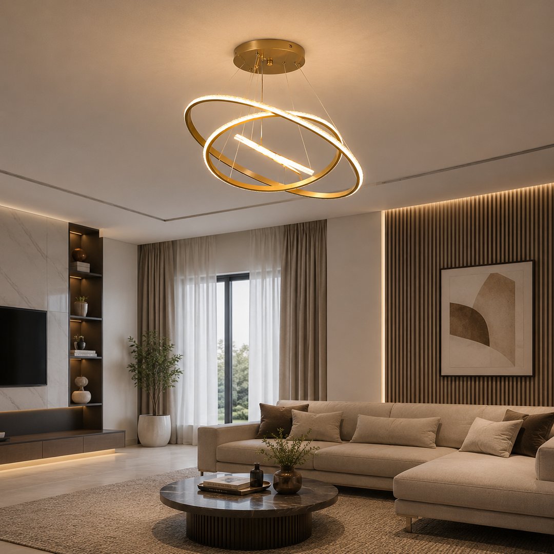 sarila-champagne-led-chandelier-lccg7007-nagafashop-1.jpg نجفة ليد مودرن اليسيا شامبين - الصورة 1