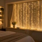 ستارة LED وورم 4×5 متر 16 فرع ليد و8 أوضاع إضاءة للديكور والمناسبات