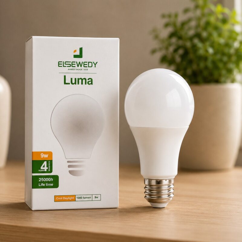 El-Sewedy Luma 9 W LED Bulb