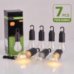 ⁦باكدج7 لمبة ليد معلقة قابلة للشحن USB للتخييم والطوارئ⁩ - الصورة ⁦4⁩