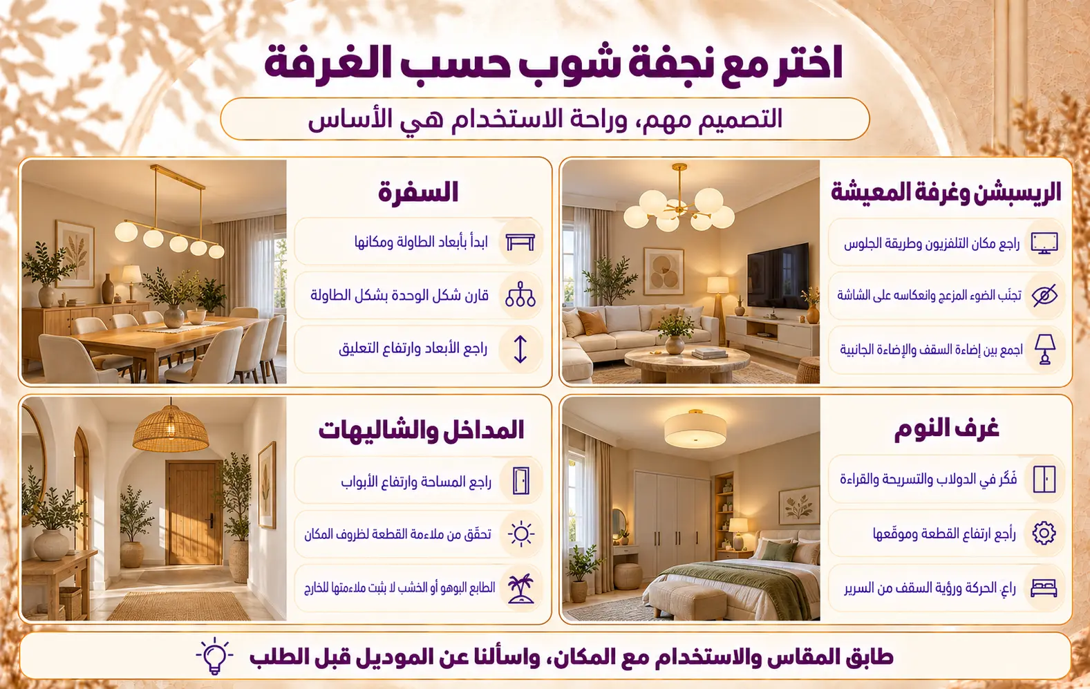 جميع انواع النجف