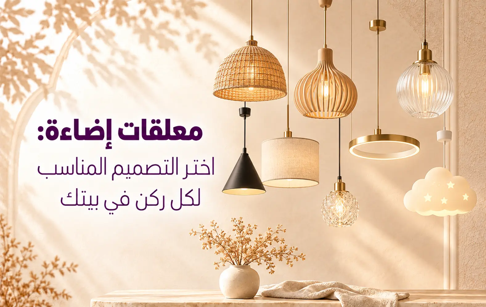 معلقات اضاءة